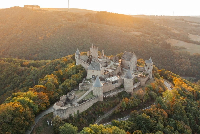 Château de Bourscheid, Luxembourg